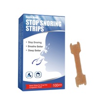 Hangfox Uyku Konforu Uyku Apne Tıraşlama Engelleme Burun Bandı, 100 Adet/ Kutuda, Nefes Alımı Sağlama Ve Uyku Kalitesini Artırma