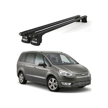 Trio-ıı Ford Galaxy 2006-2015 Uyumlu Siyah Kilitli Ara Atkı 135cm Port Bagaj Tavan Barı