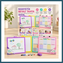 Bezos Manyetik Yazı Tahtası Ob Çok Renkli
