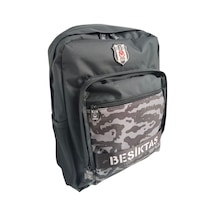 Beşiktaş Orjinal Lisanslı Kolon Detaylı Sırt Çantası, Okul Çnatası, Spor Çantası 25315 Desenli