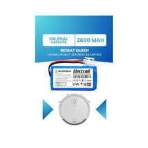 Irobat Queen Uyumlu Batarya 2600mah Pil Robot Süpürge Batarya Değişimi