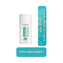 Ayrex L'oreal Parıs Bright Reveal Spf50, Koyu Leke Karşıtı Fluid Günlük Yüz Güneş Kremi 50ml