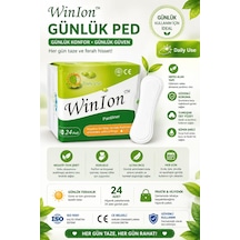 Winion Winalite Pantiliner Günlük Ped Yeşil 24'lü