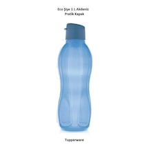 Tupperware Eko Şişe 1 Lt Akdeniz Mavisi Suluk - Matara Çok Renkli