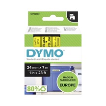 Dymo D1 Şerit 24 Mmx7mt Sarı/ Siyah 53718 Diğer