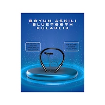 Polygold Pg-100 Type-c Şarjlı Bluetooth Kulaklık Boyun Askılı, Uzun Pil Ömürlü, Mikrofonlu Sarı