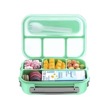 Neevoyu Yeşil 1.3l Plastik Mutfak Kutusu, Bölmeli, Taze Tutucu, Öğrenci/içki Sıcaklığı İçin, Piknik/kamp Uygun, 22.6x16.1x6.5cm Yeşil