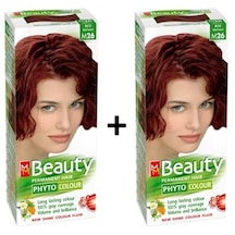 Mm Beauty Bitkisel Saç Boyası Kadife Kızıl M26 - 2 Adet (457302858)