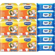 Canped Emici Külot Pants Hasta Yetişkin Bezi L - Büyük - 14 Adet