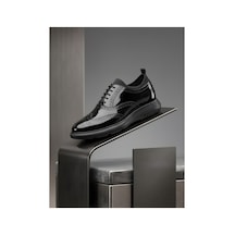 Crc Ayakkabı Siyah Deri New Season Men S Shoes - Essential Comfort Koleksiyonu