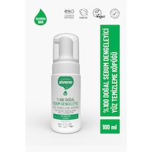 Siveno %100 Doğal Yüz Temizleme Köpüğü Yağlı Ciltler İçin Makyaj Siyah Nokta Sivilce Vegan 100 ML
