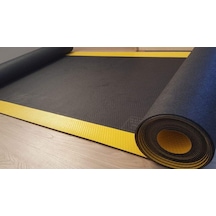 3 Mm 20 Kv Siyah Ikaz Şeritli Yalıtkan Izole Halı 100X100