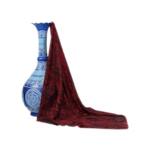 E38 Kadın Renkli Ebru Eşarp (460193603)