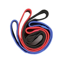 Siyah 6 Renk Yousheng Kalça Uyluk Bacak Daire Elastik Direnç Bandı Spor Salonu Ev Vücut Şekillendirme Fitness L Siyah