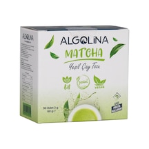 Algolina Matcha Tozu 2 Gr Şase 30 Adet Takviye Edici Gıda