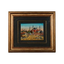 Nostaljik İstanbul Meydanı Dekoratif Duvar Tablosu