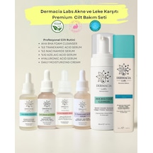 Premium Cilt Bakım Seti, Leke Ve Gözenek Karşıtı,%5 Traneksamik+%10 Azelaik+%5 Niacinamide