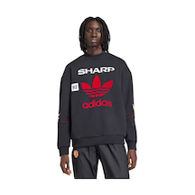 Adidas Mufc Swt 90 Erkek Futbol Sweatshirts Kc6383 Siyah