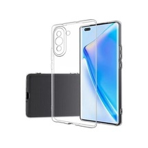 Huawei Nova 10 Pro İle Uyumlu Kılıf Şeffaf Kamera Korumalı Esnek Silikon Telefon Kılıfı Kapak
