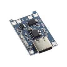Tp4056 Type-C 1S 3.7V Lipo, Li-İon Pil Şarj Devresi N11.3976
