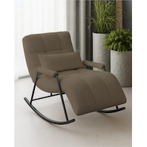 Coco Sallanan Berjer & Tv Koltuğu & Dinlenme & Okuma & Emzirme Koltuğu 05-kahverengi