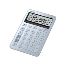 Casio Ms-200dq-bu 12 Hane Buz Mavisi Masa Üstü Hesap Makinesi Beyaz