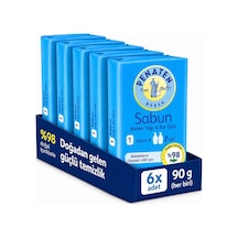 Bal Ve Bebek Yağlı Bitkisel Bebek Sabunu 6'lı Paket 90 G