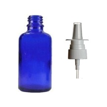 20ml Mavi Cam Şişe, Burun Spreyi, 24 Adet Nazal Spreyli, Ecza Şişesi, İlaç Şişesi Diğer