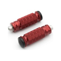 Cnc Alüminyum Motosiklet Arka Ayak Dayama Yerleri - Kırmızı