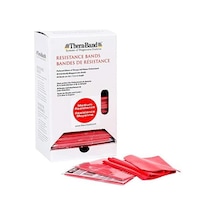 Thera-Band Kırmızı Egzersiz Pilates Bandı Lastiği 1.5 Metre Paket