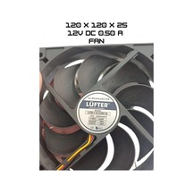 Lüfter 12v 0.50a Dc Lüfter Kuluçka Makinesi Fanı 12x12x2.5 Cm