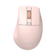 Phılıps Spk7528p, Sessiz, Pembe, Usb Nano 2,4gh Ve Bluetooth Kablosuz, 1600dpi, Optic, 3 Tuşlu, Ergo -