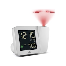 Braun Dijital Kablosuz Projeksiyonlu Çalar Saat, Orta Avrupa Saat Dilimi İçin Dcf Negatif Lcd Ekran, Hızlı Ayar Ve Diğer