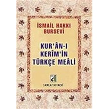 Kur&apos An-ı Kerim&apos İn Türkçe Meali Cep Boy