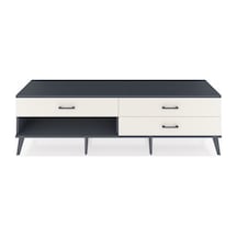 Hyperion Tv Ünitesi 3 Çekmeceli 176x44x51 Antrasit-antrasit/aytaşı Antrasıt/aytası