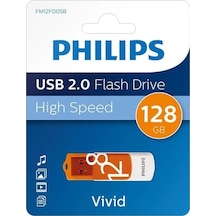 Philips Vivid Serisi 128gb Usb 2.0 High Speed Flash Bellek Fm12fd05b/00 1 Adet