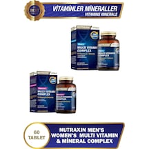 Nutraxin Women's Multivitamin Complex Ve Nutraxin Nutraxin Men's Multivitamin Complex