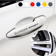 Skoda Superb Yapıştırma Kapı Kolu Ve Jant Stickerı