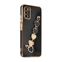 Samsung Galaxy A03s Uyumlu Kılıf Esila Silikon - Siyah