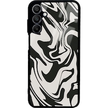 Samsung Uyumlu A15 Triptrance Tasarımlı Glossy Telefon Kılıfı Çok Renkli