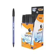 Siyah Tükenmez Kalem, 1.2 Mm Uç - 50'li Kutu ---
