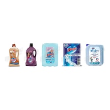 Bingo Ahşap Temizleyici 1lt + Tüm Renkler Sıvı 3 L + Yumuşatıcı Soft 5 L+ Bulaşık + Çam.suyu Oksijen 4 L 5'li Set Diğer