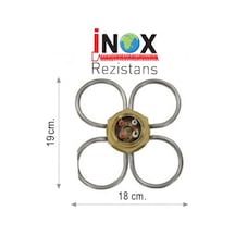 Yonce Semaver Rezistansı 2350W ( 350W+2000W ) Cr-Ni ( Kırom )