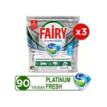 Platinum Fresh Bulaşık Makinesi Kapsülü 30 Yıkama X3