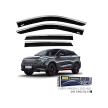 Chery Omoda 5 Kromlu Cam Rüzgarlığı 4&apos Lü 2022+ Sonrası Uyum