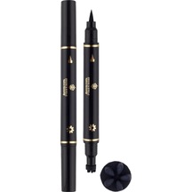 Sword & Shield Çift Uçlu Çiçek Desenli Eyeliner