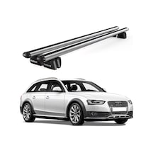 Pençe Audi A4 Allroad 2009-2016 Uyumlu Gri Ara Atkı Port Bagaj Tavan Barı