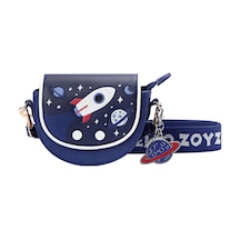 Zoy Zoii Zoyzoii Rainbow Space Askılı Çocuk Omuz Çantası Lacivert Lacivert