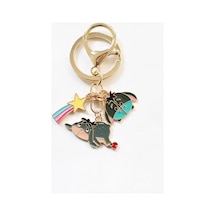 Winni The Pooh-igor Metal Charm Anahtarlık Çok Renkli Çok Renkli
