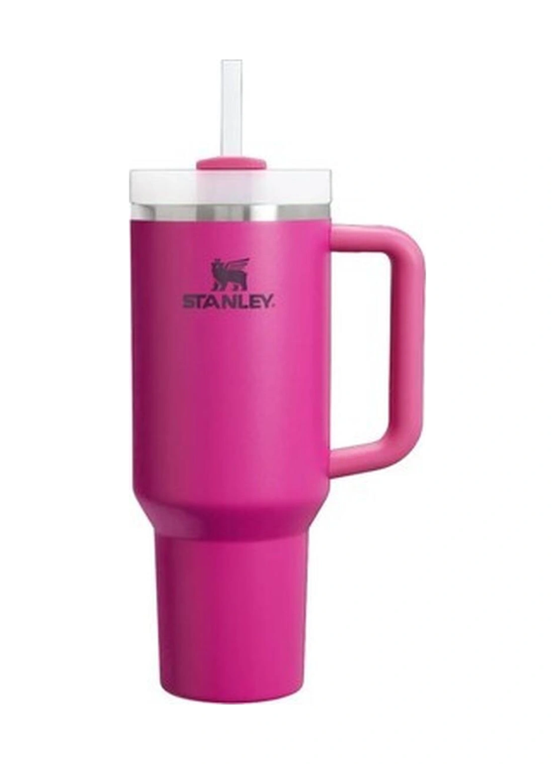Stanley Quencher Pipetli Termos Bardak 1.18 Lt-104917 Siyah - Yeşil